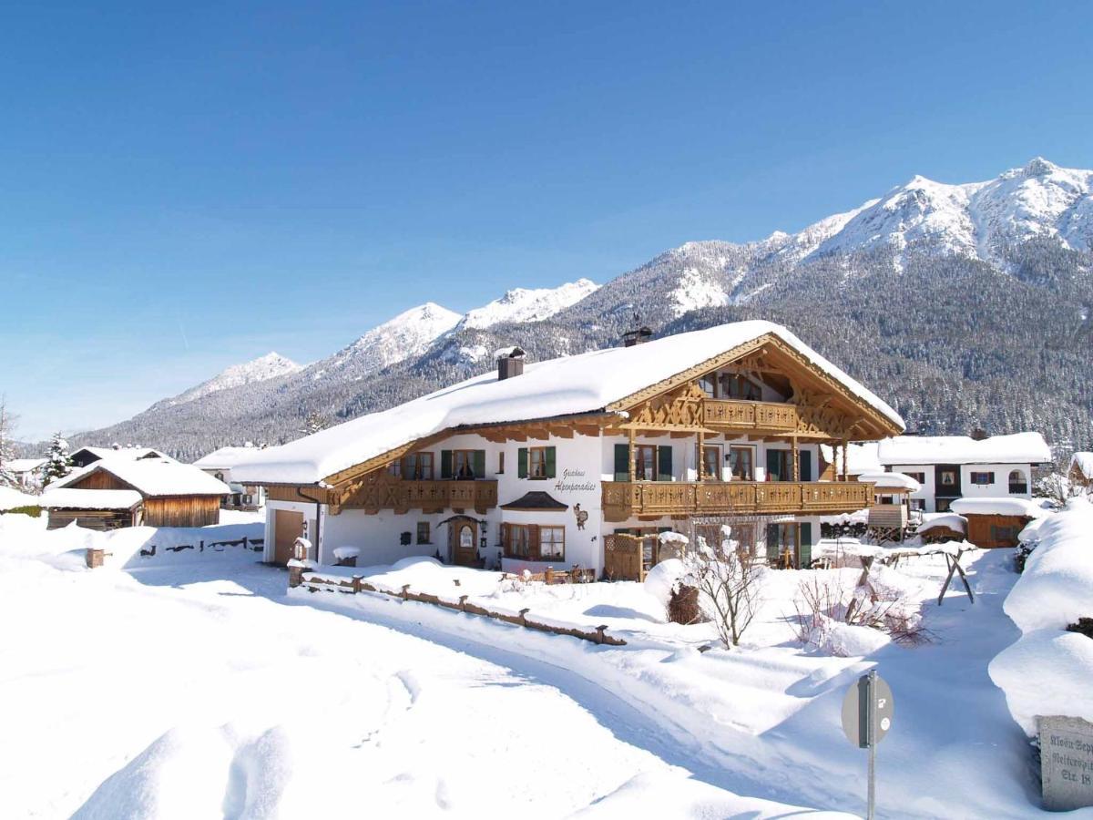Gaestehaus Alpenparadies Krün Esterno foto